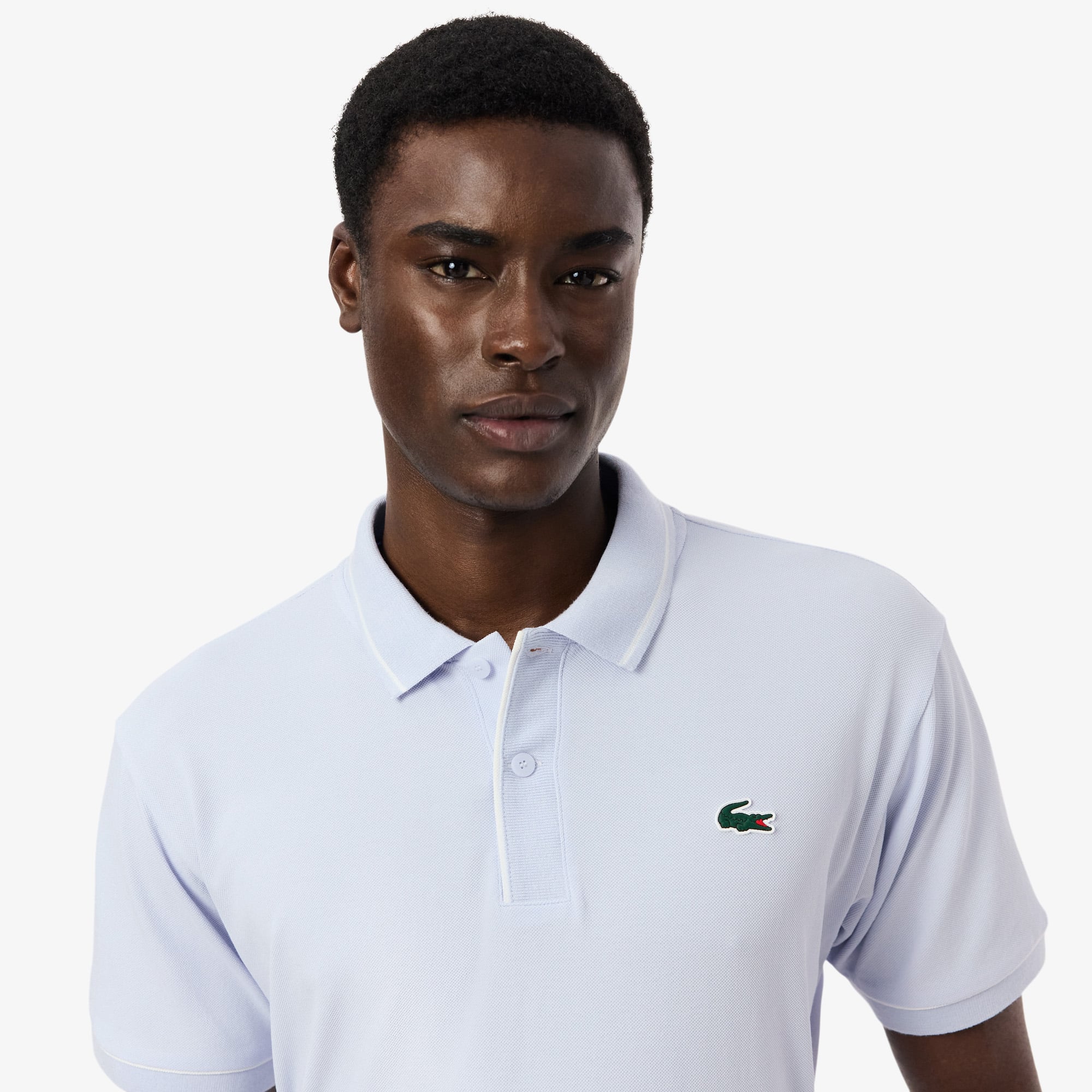 Áo Polo Golf Lacoste Nam Dáng Cổ Điển Chất Liệu Mini Piqué Điều Hòa Nhiệt Độ