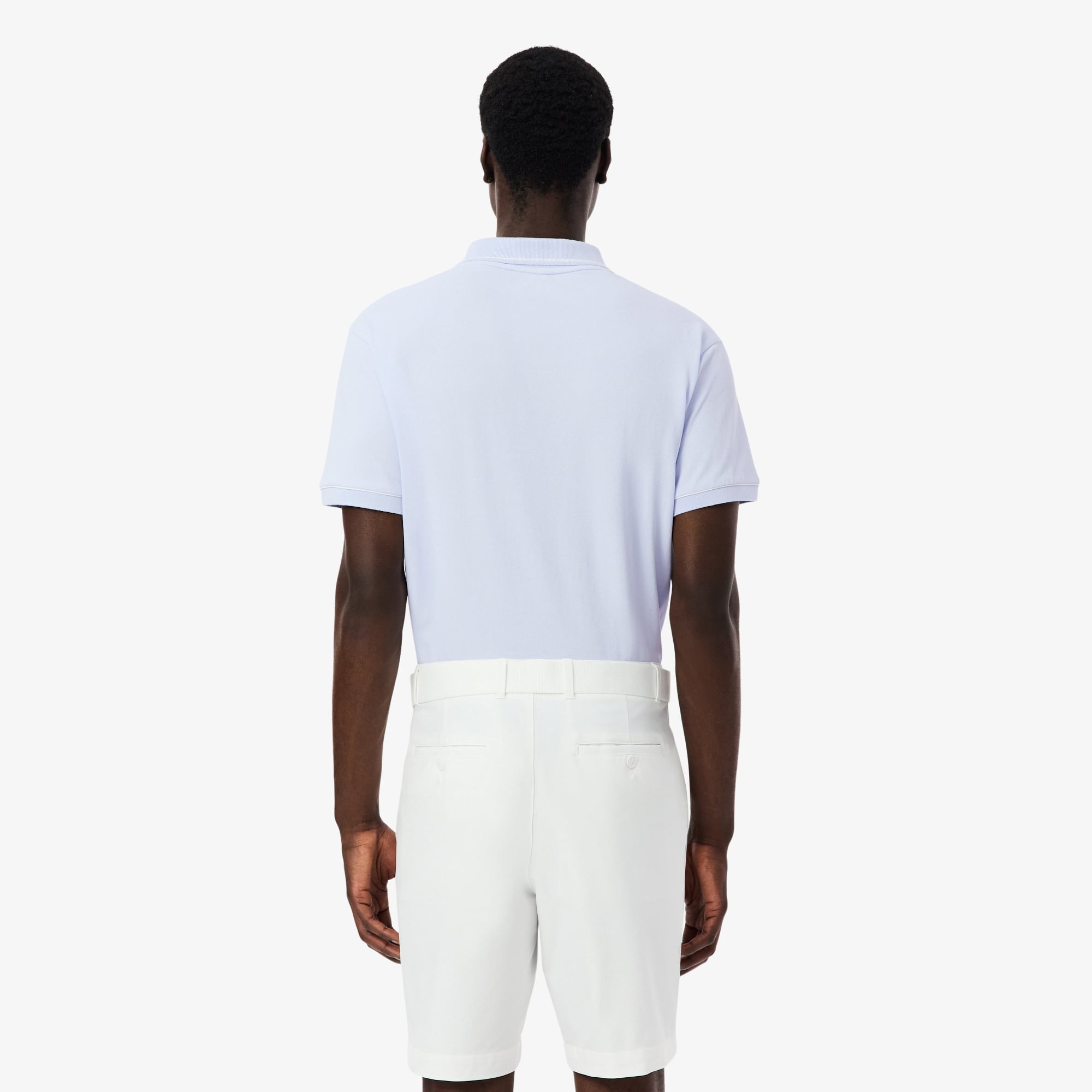 Áo Polo Golf Lacoste Nam Dáng Cổ Điển Chất Liệu Mini Piqué Điều Hòa Nhiệt Độ