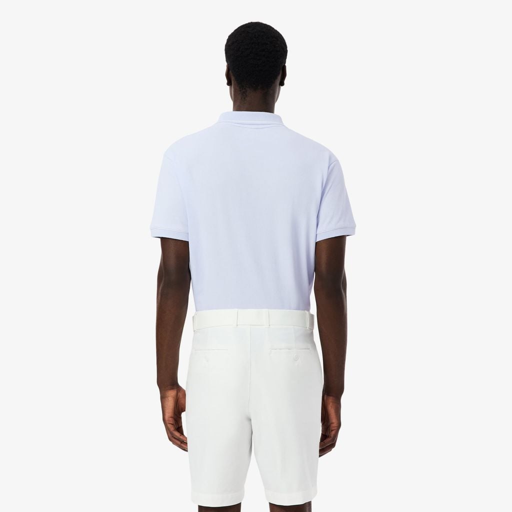 Áo Polo Golf Lacoste Nam Dáng Cổ Điển Chất Liệu Mini Piqué Điều Hòa Nhiệt Độ