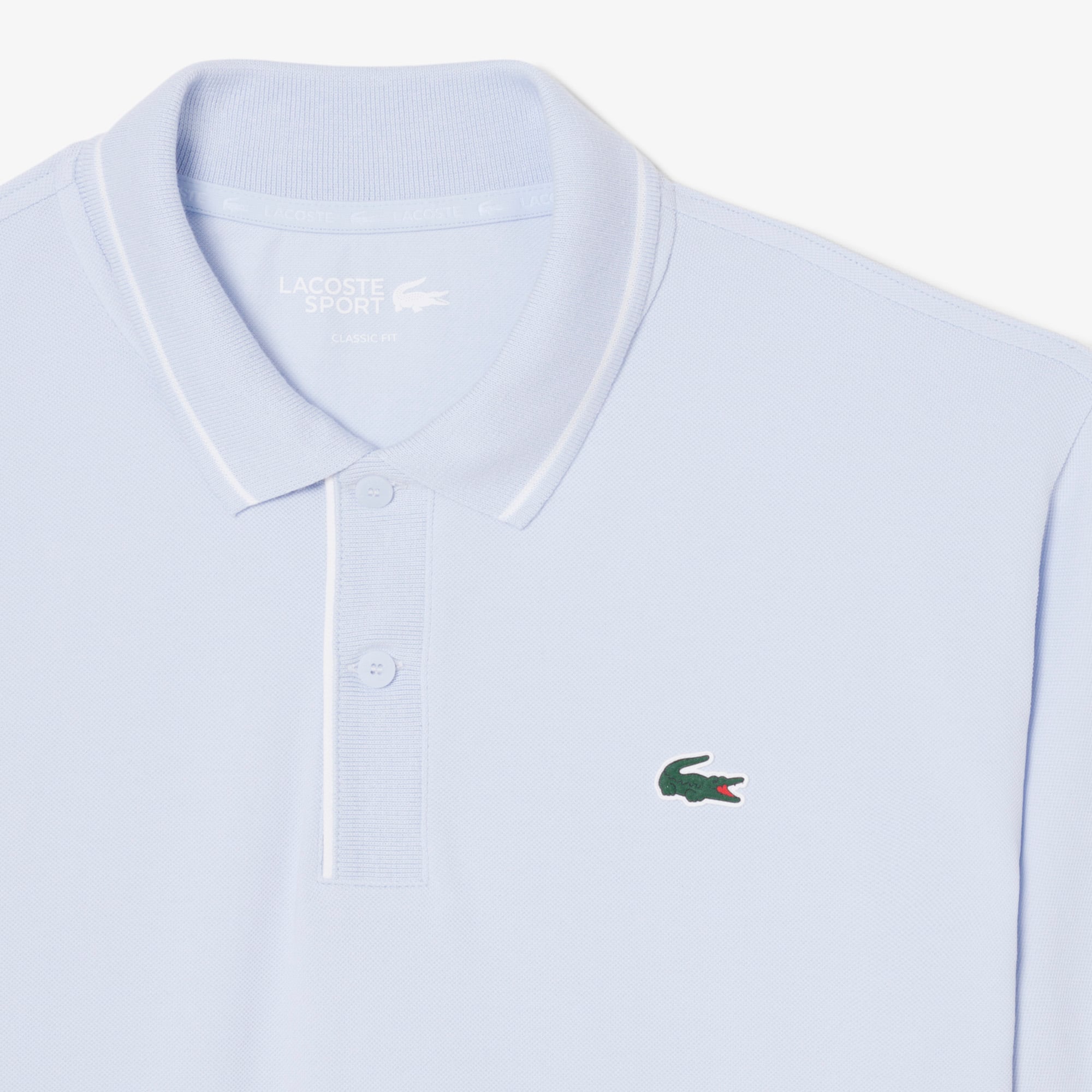Áo Polo Golf Lacoste Nam Dáng Cổ Điển Chất Liệu Mini Piqué Điều Hòa Nhiệt Độ