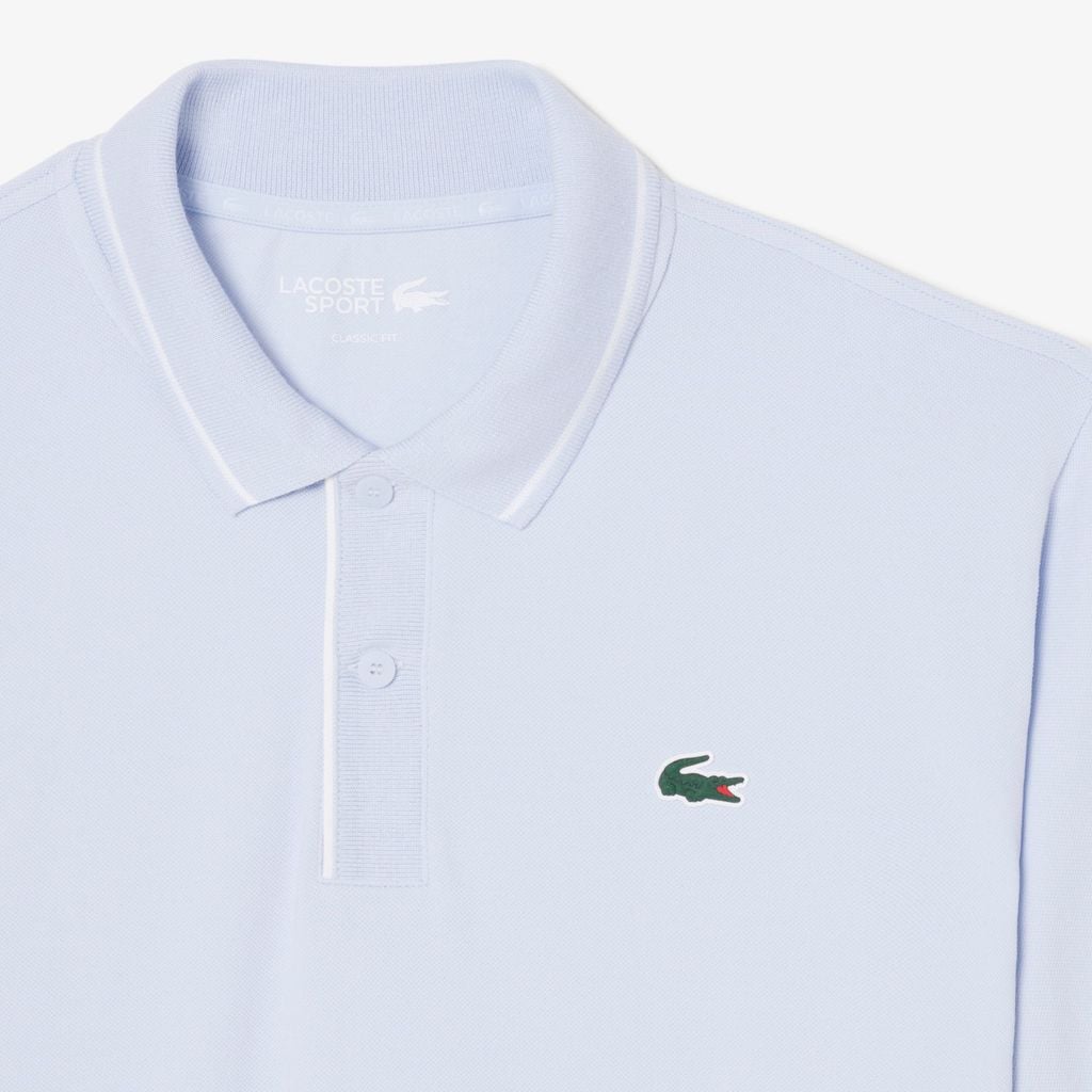 Áo Polo Golf Lacoste Nam Dáng Cổ Điển Chất Liệu Mini Piqué Điều Hòa Nhiệt Độ