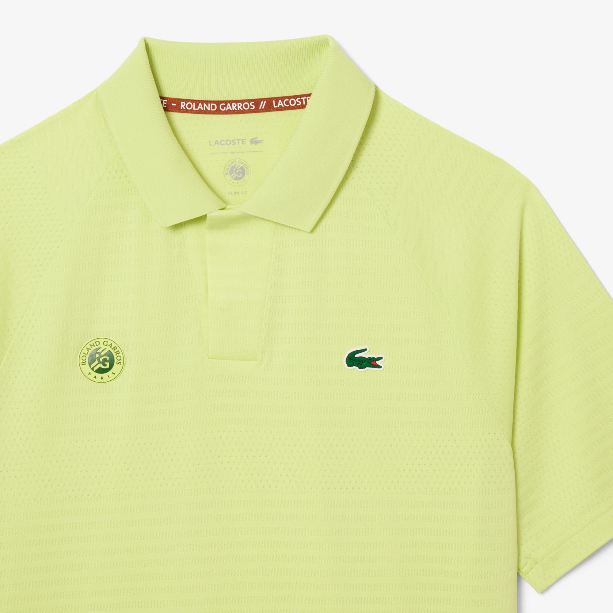 Áo Polo Tennis Lacoste Nam Phiên Bản Roland-Garros Ôm Dáng