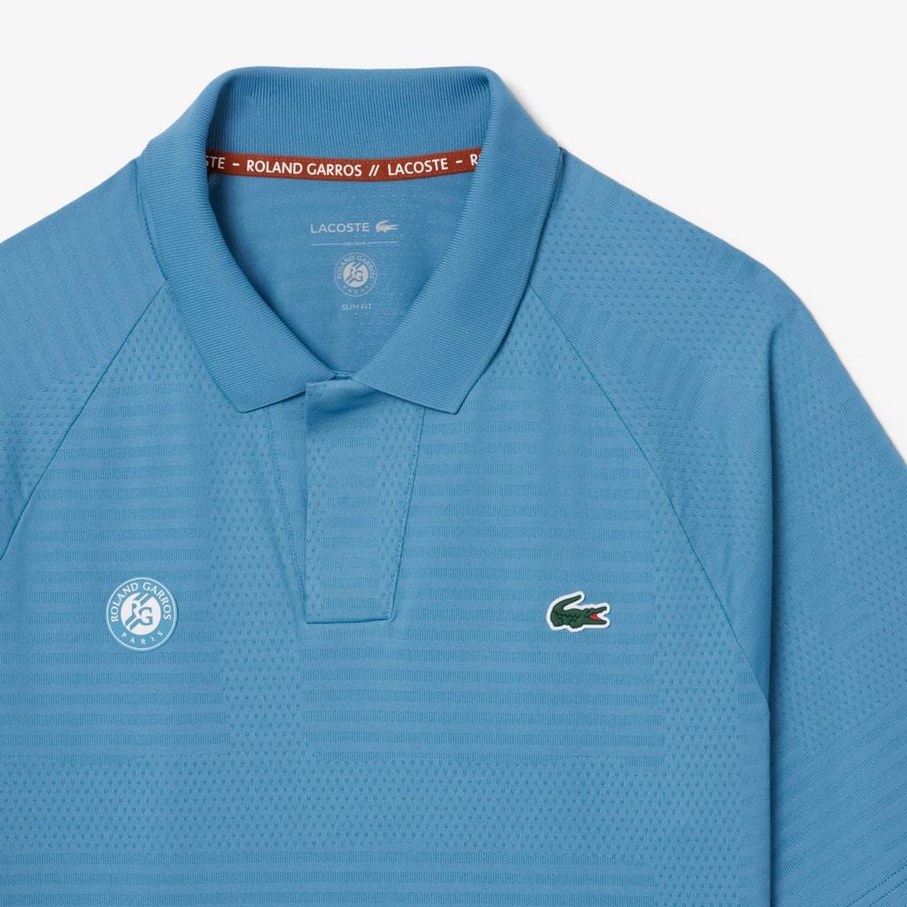 Áo Polo Tennis Lacoste Nam Phiên Bản Roland-Garros Ôm Dáng