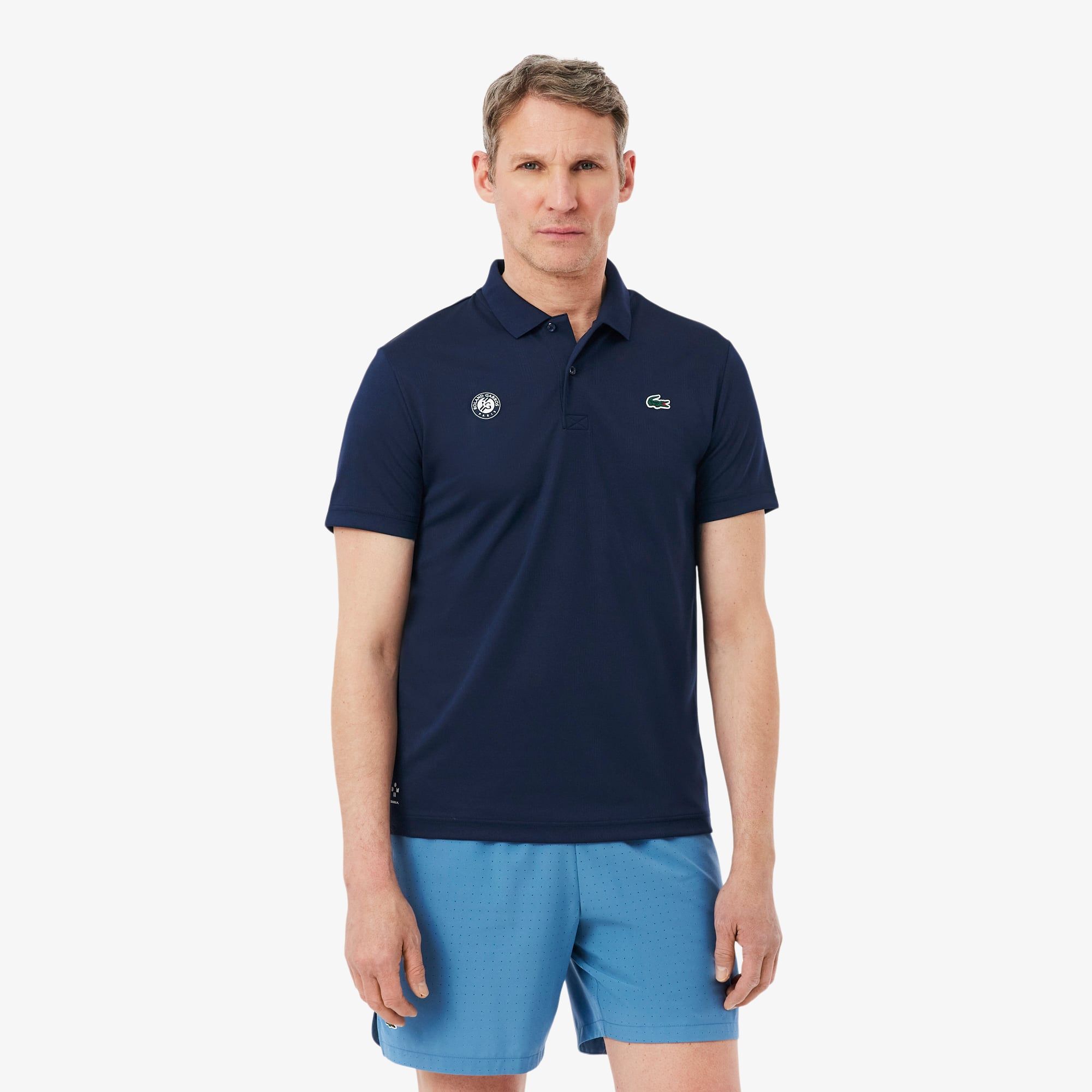 Áo Polo Tennis Lacoste Nam Phiên Bản Roland-Garros Ôm Dáng