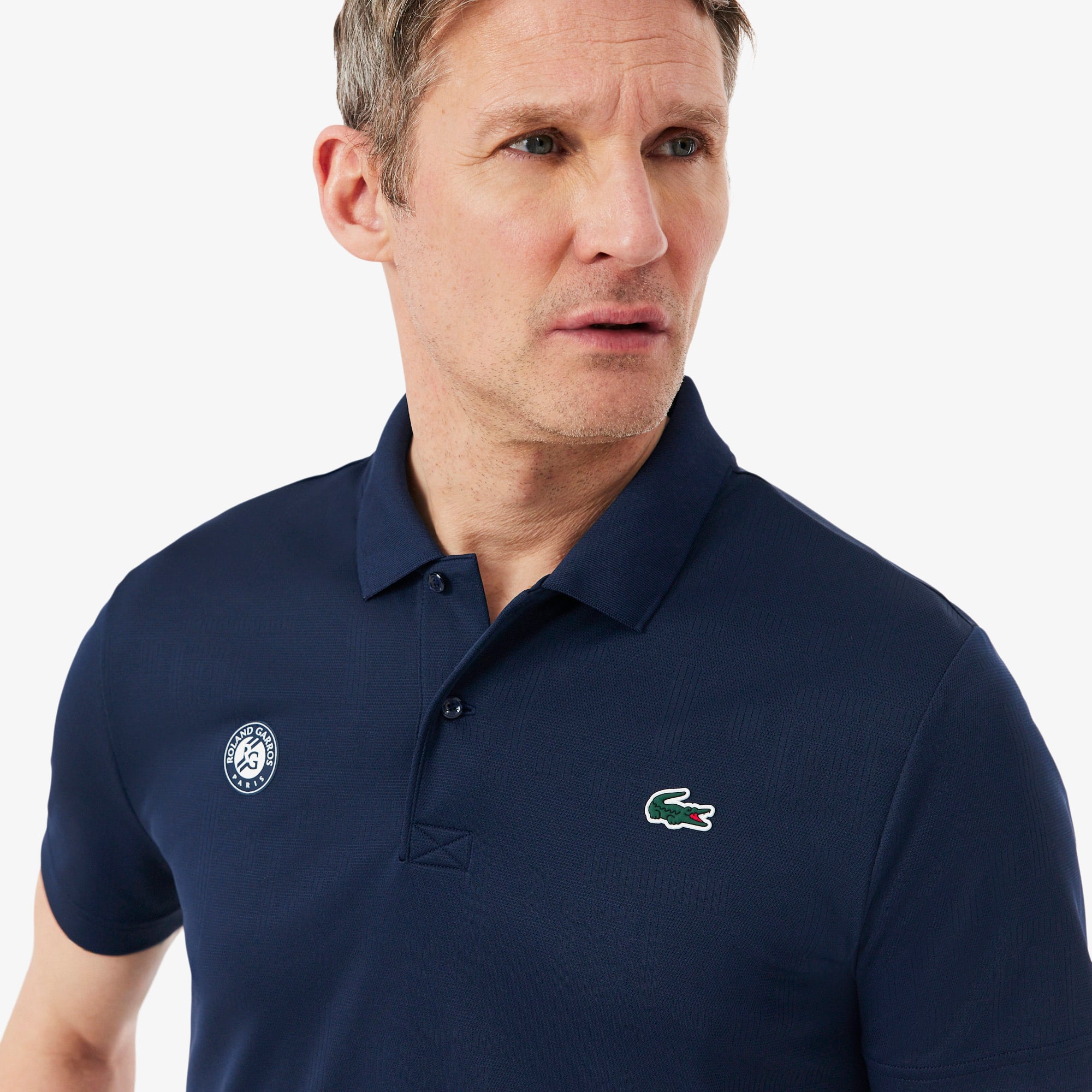 Áo Polo Tennis Lacoste Nam Phiên Bản Roland-Garros Ôm Dáng
