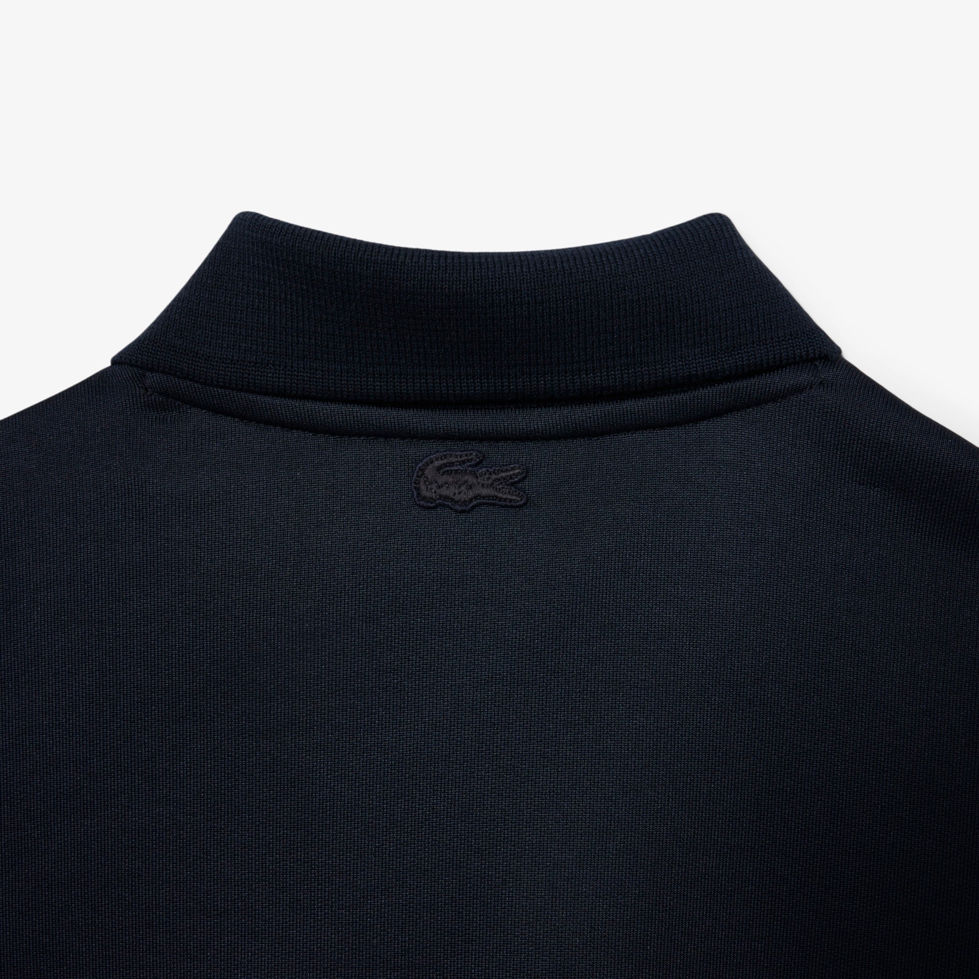 Áo Polo Lacoste Nam Dáng Rộng Chất Liệu Nỉ Điểm Nhấn Huy Hiệu