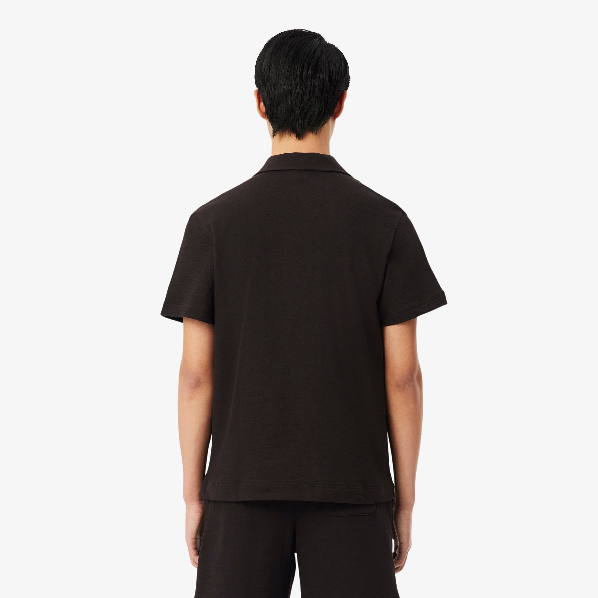 Áo Polo Lacoste Nam Dáng Cổ Điển Dập Nổi