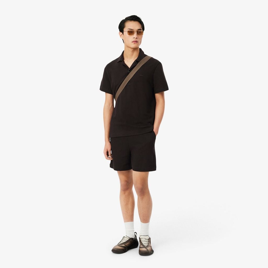 Áo Polo Lacoste Nam Dáng Cổ Điển Dập Nổi