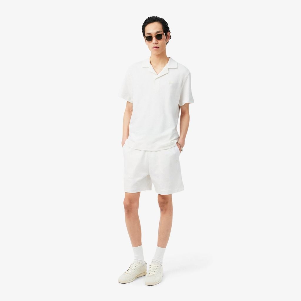 Áo Polo Lacoste Nam Dáng Cổ Điển Dập Nổi