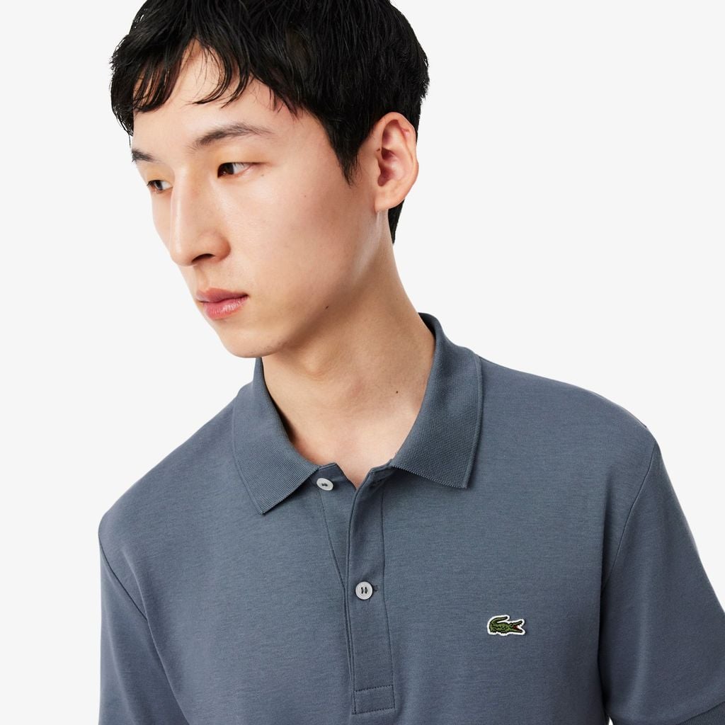 Áo Polo Lacoste Nam Dáng Suông Chất Liệu Cotton