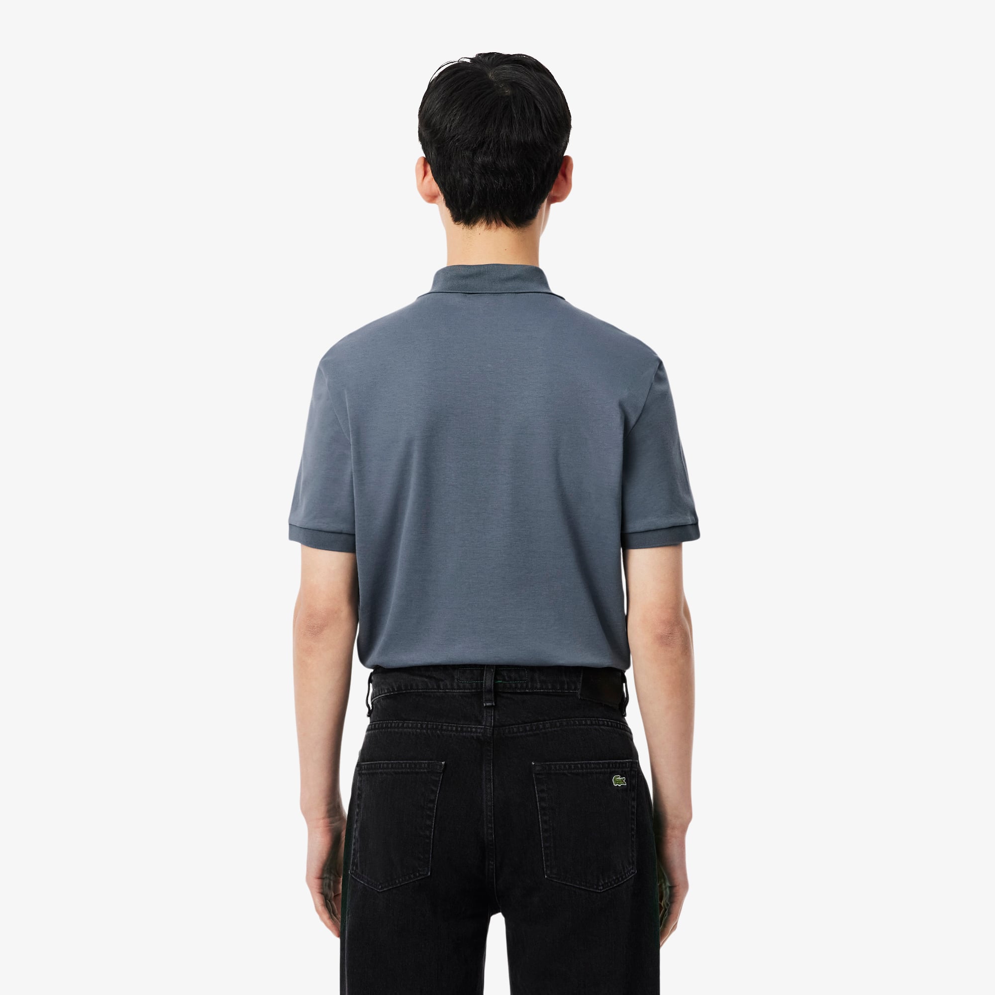 Áo Polo Lacoste Nam Dáng Suông Chất Liệu Cotton