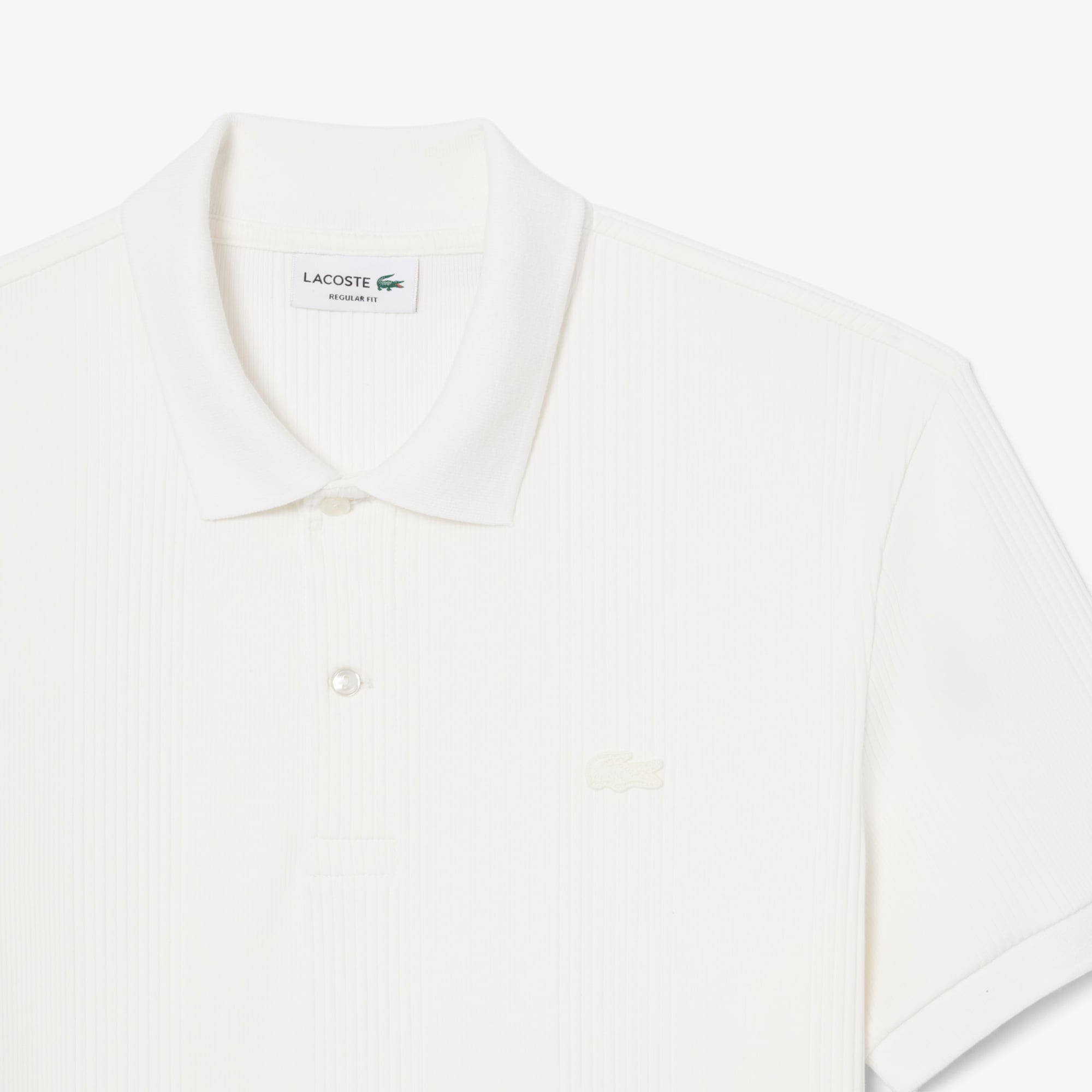 Áo Polo Lacoste Nam Dáng Cổ Điển Dệt Gân