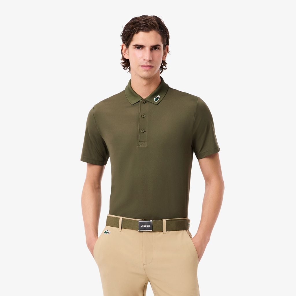 Áo Polo Golf Lacoste Nam Dáng Suông Chống Tia Uv