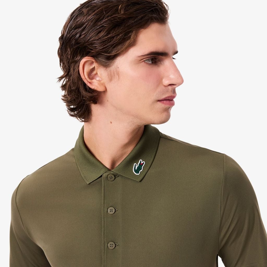 Áo Polo Golf Lacoste Nam Dáng Suông Chống Tia Uv
