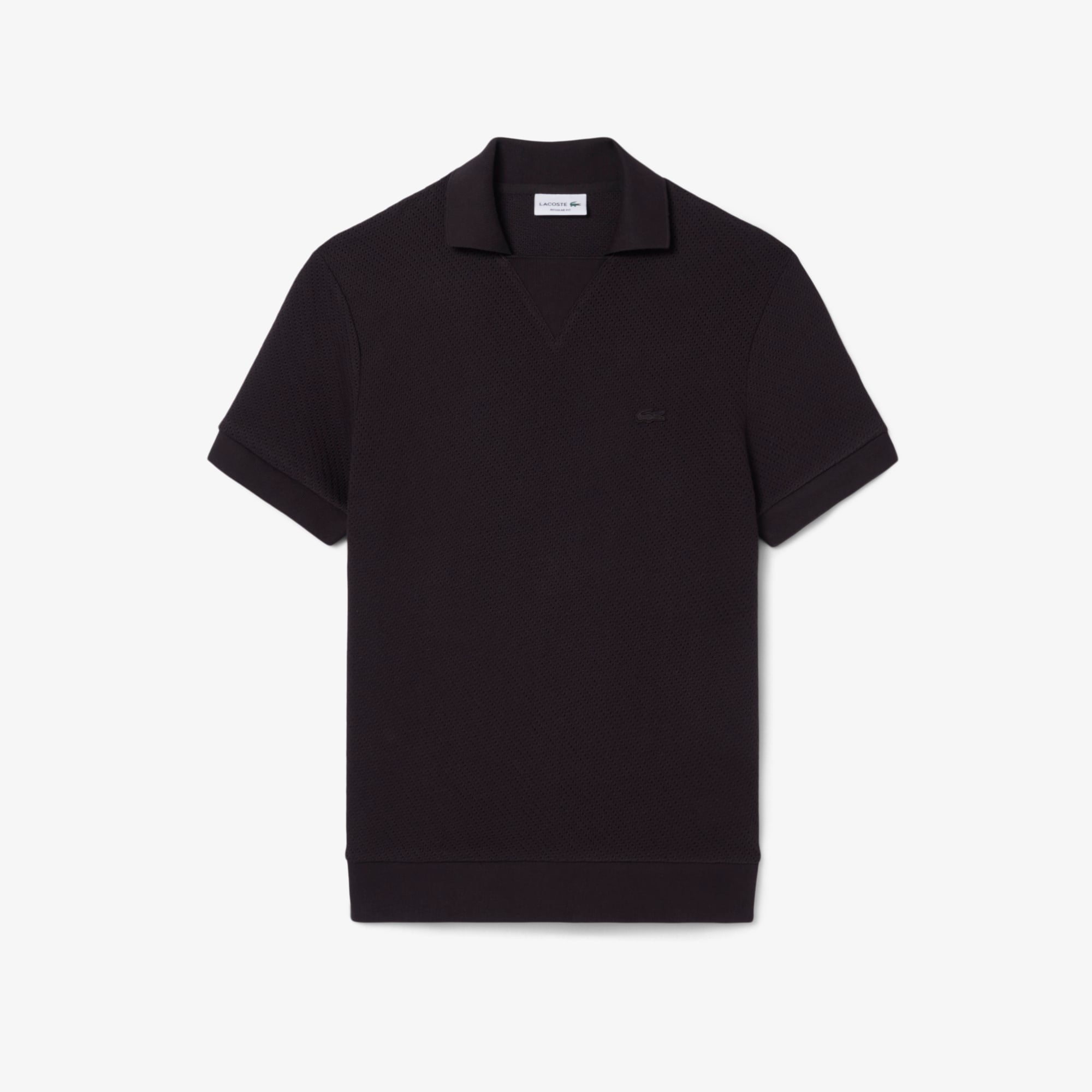 Áo Polo Lacoste Nam Dáng Suông Chất Liệu Cotton Chi Tiết Ren