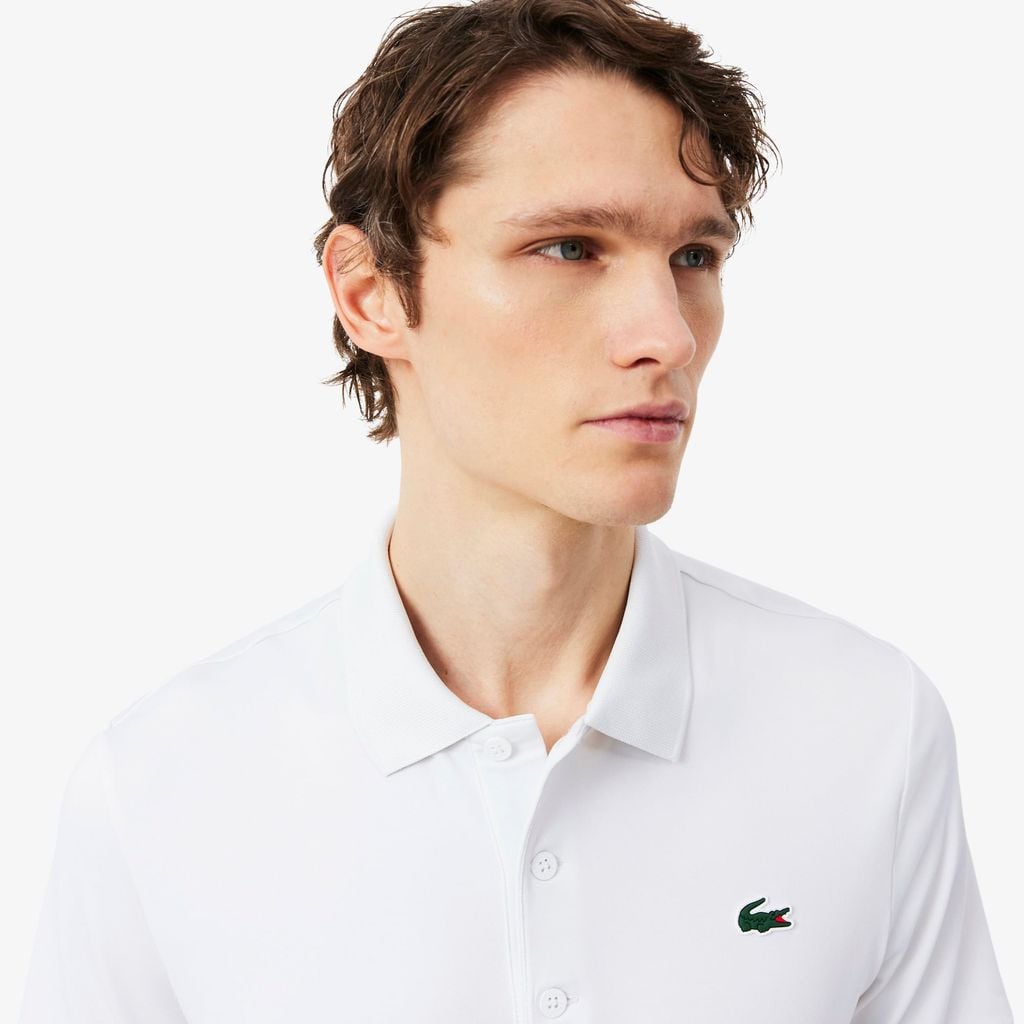 Áo Polo Golf Lacoste Nam Dáng Suông Co Giãn Công Nghệ Thoáng Khí