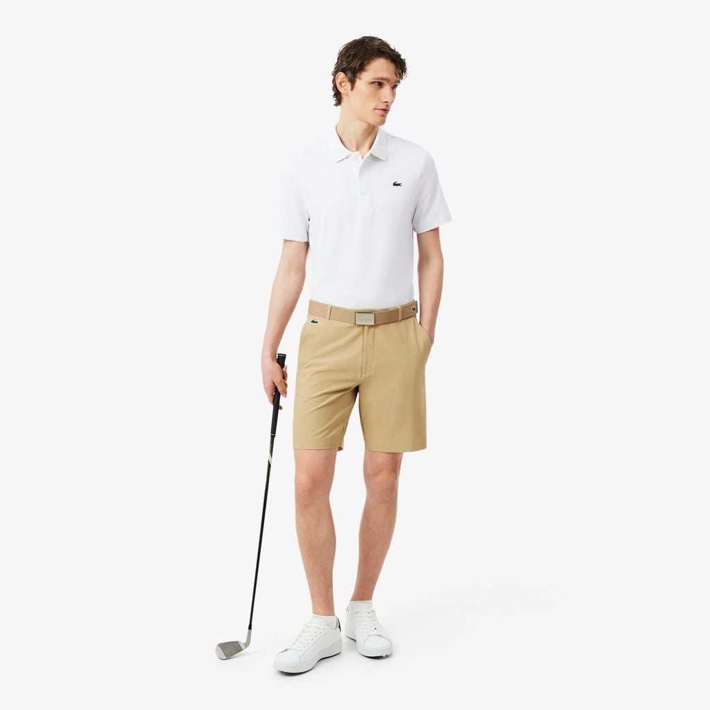 Áo Polo Golf Lacoste Nam Dáng Suông Co Giãn Công Nghệ Thoáng Khí