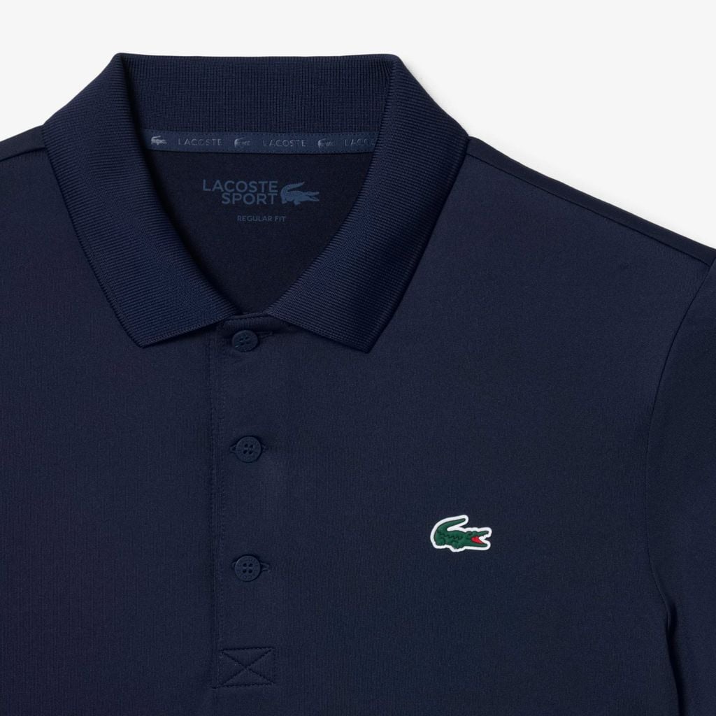 Áo Polo Golf Lacoste Nam Dáng Suông Co Giãn Công Nghệ Thoáng Khí