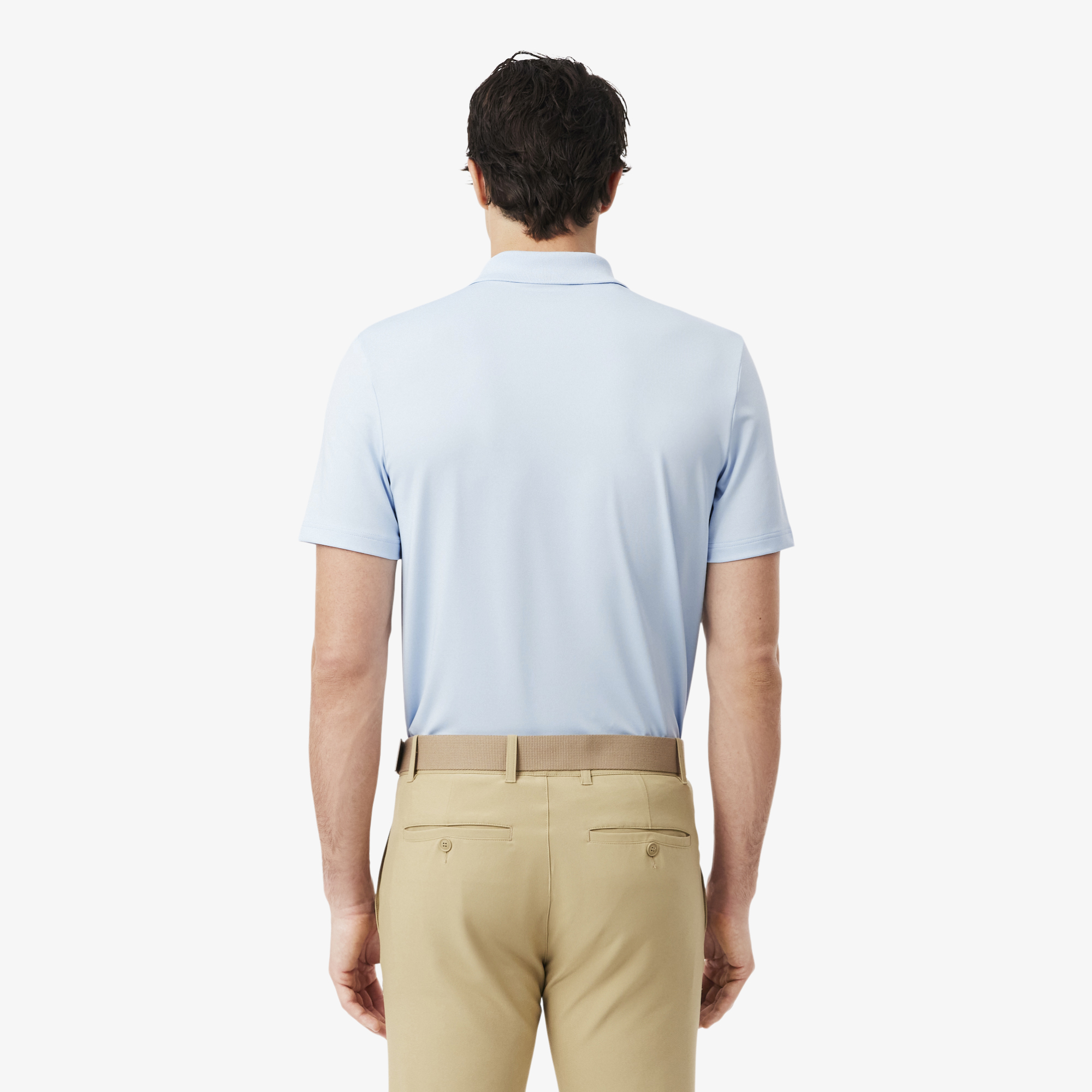 Áo Polo Golf Lacoste Nam Dáng Suông Co Giãn Công Nghệ Thoáng Khí
