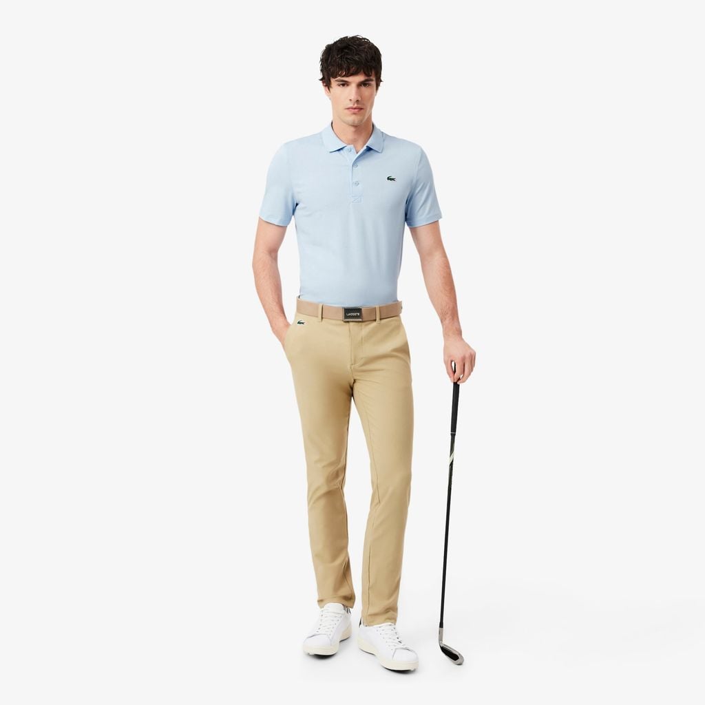 Áo Polo Golf Lacoste Nam Dáng Suông Co Giãn Công Nghệ Thoáng Khí