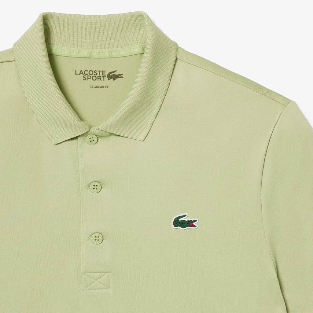 Áo Polo Golf Lacoste Nam Dáng Suông Co Giãn Công Nghệ Thoáng Khí