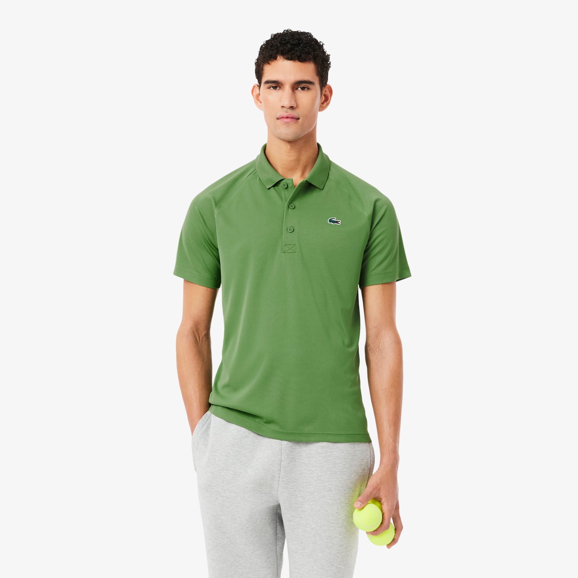 Áo Polo Lacoste Nam Dáng Suông Chống Tia UV