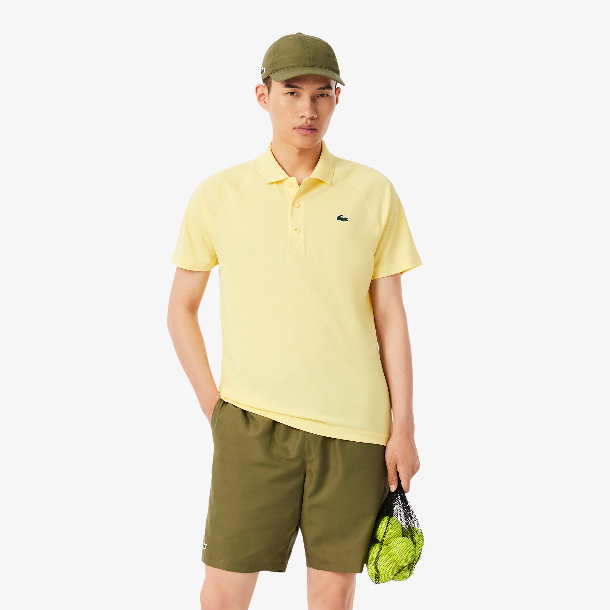 Áo Polo Lacoste Nam Dáng Suông Chống Tia UV