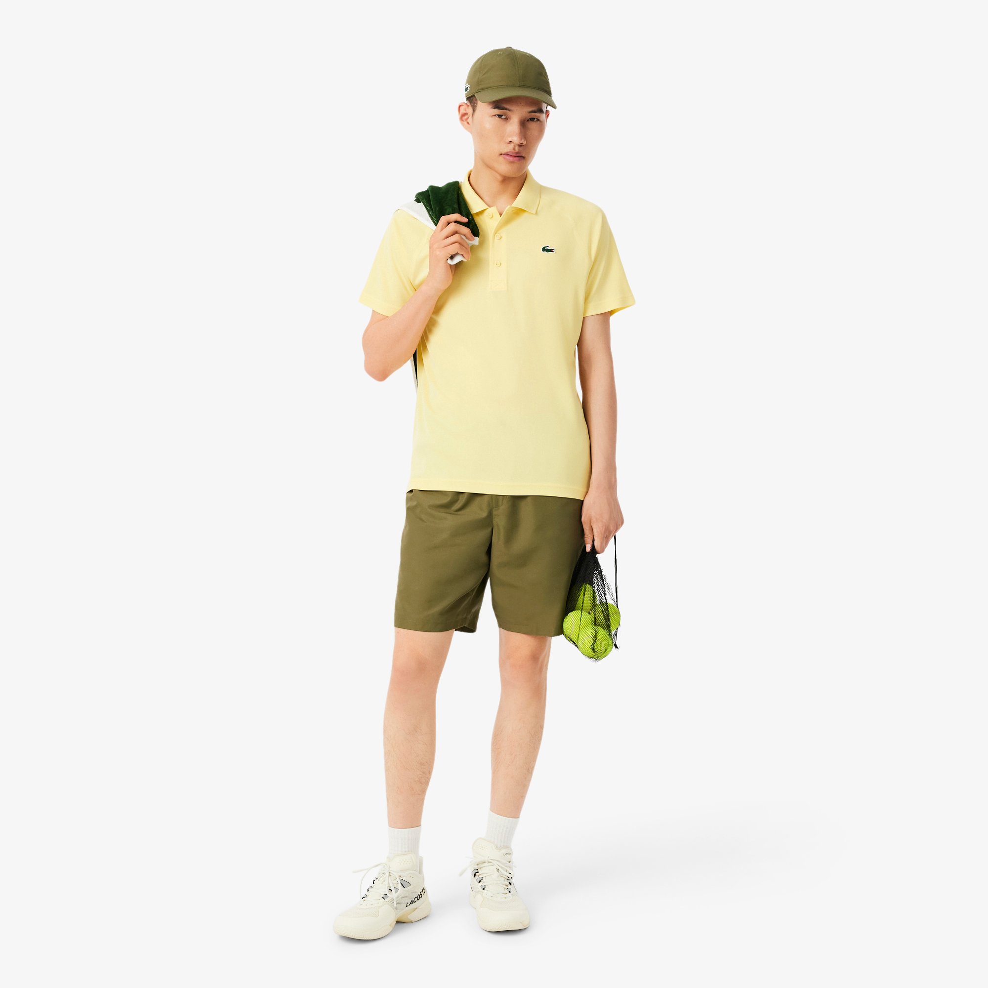 Áo Polo Lacoste Nam Dáng Suông Chống Tia UV