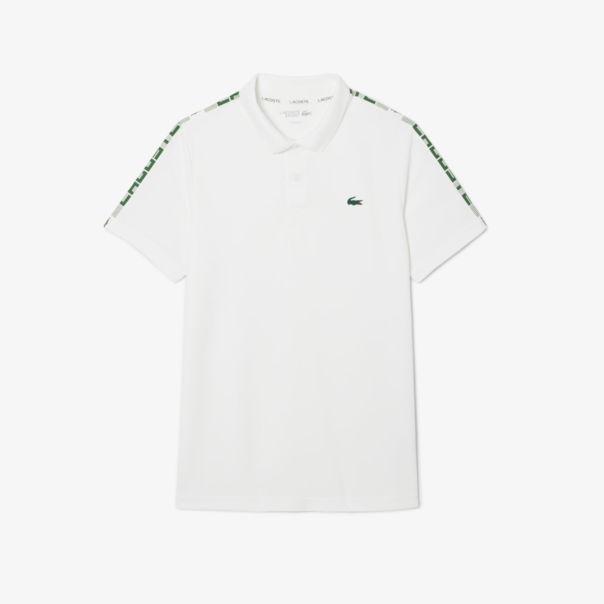 Áo Polo Tennis Lacoste Nam Dáng Suông Sọc Thoáng Khí