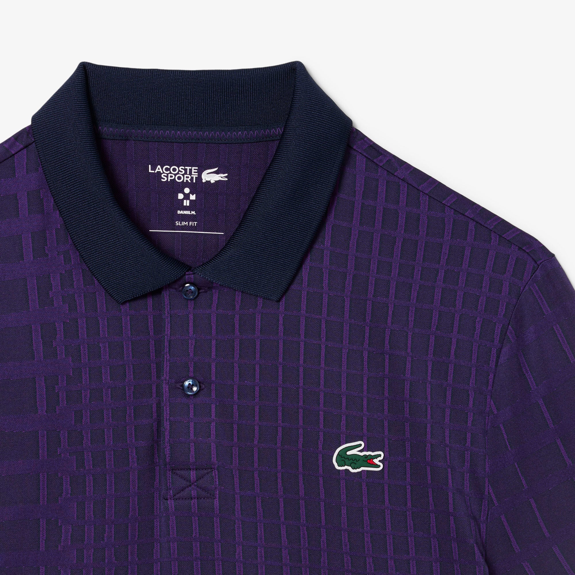 Áo Polo Tennis Lacoste Nam Ôm Dáng Daniil Medvedev