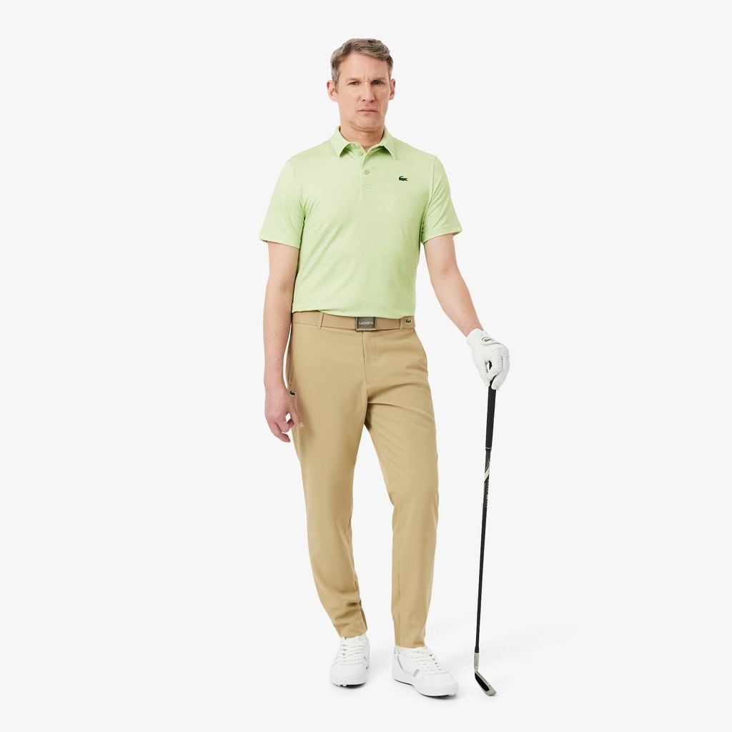 Áo Polo Golf Lacoste Nam Dáng Suông Họa Tiết In