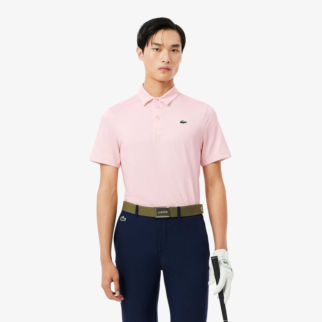Áo Polo Golf Lacoste Nam Dáng Suông Họa Tiết In