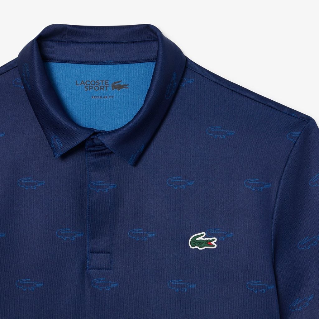 Áo Polo Golf Lacoste Nam Dáng Suông Chống Tia UV
