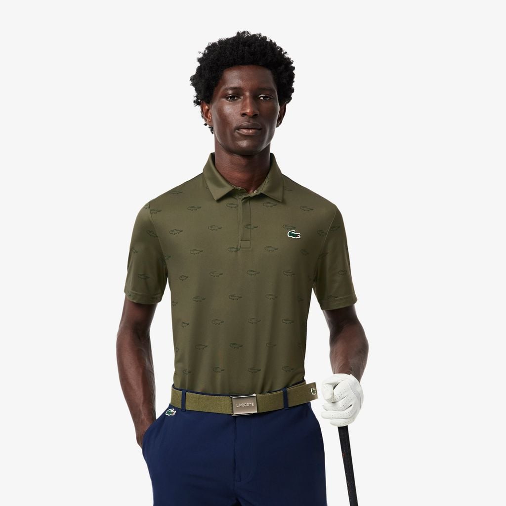 Áo Polo Golf Lacoste Nam Dáng Suông Chống Tia UV