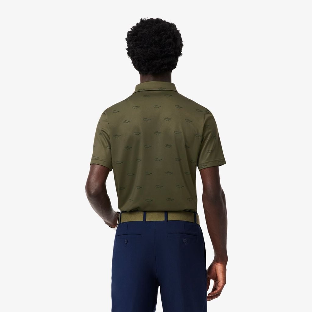 Áo Polo Golf Lacoste Nam Dáng Suông Chống Tia UV