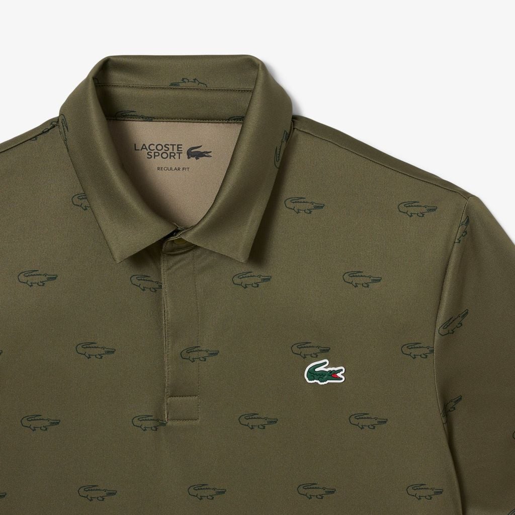 Áo Polo Golf Lacoste Nam Dáng Suông Chống Tia UV