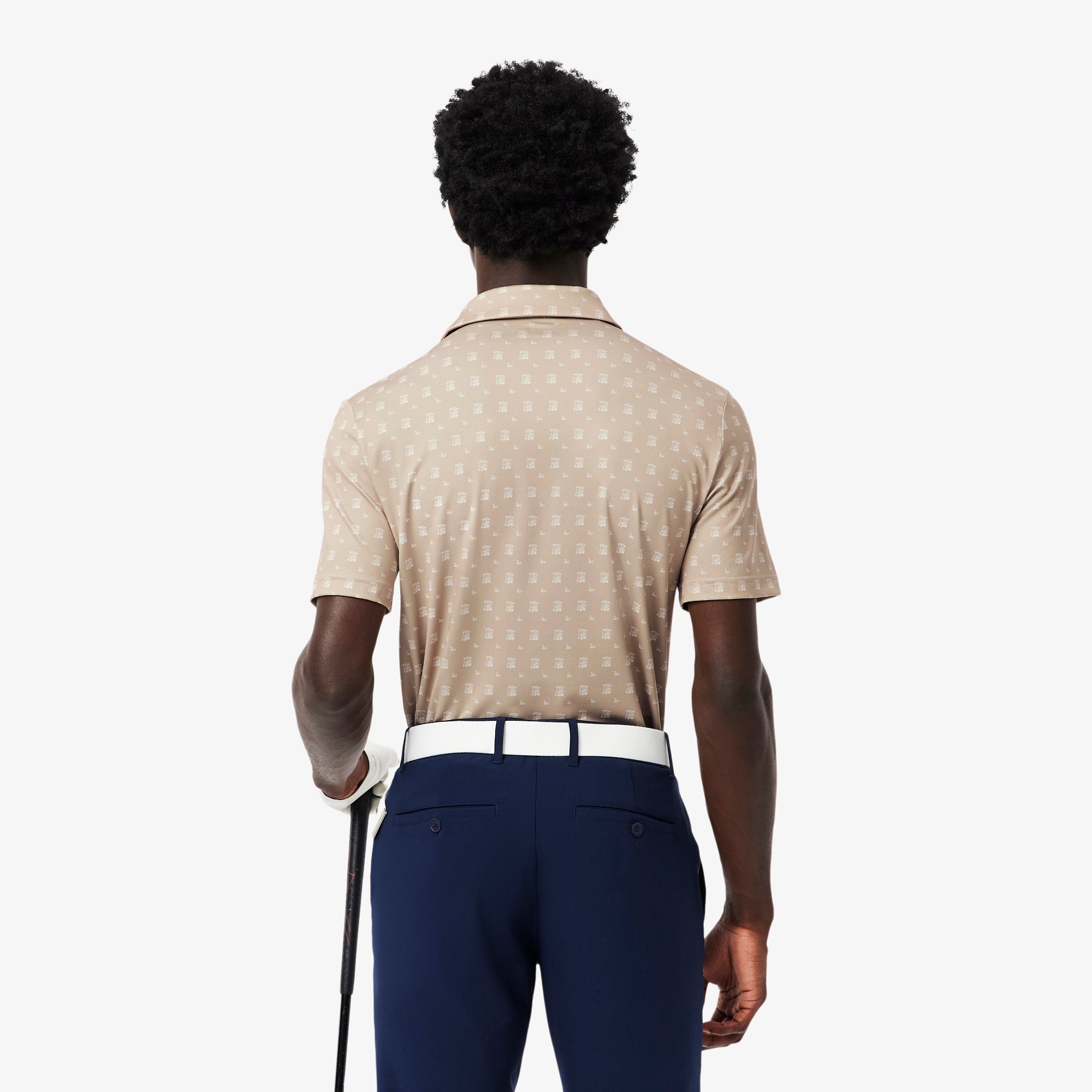 Áo Polo Golf Lacoste Nam Dáng Suông Chống Tia UV