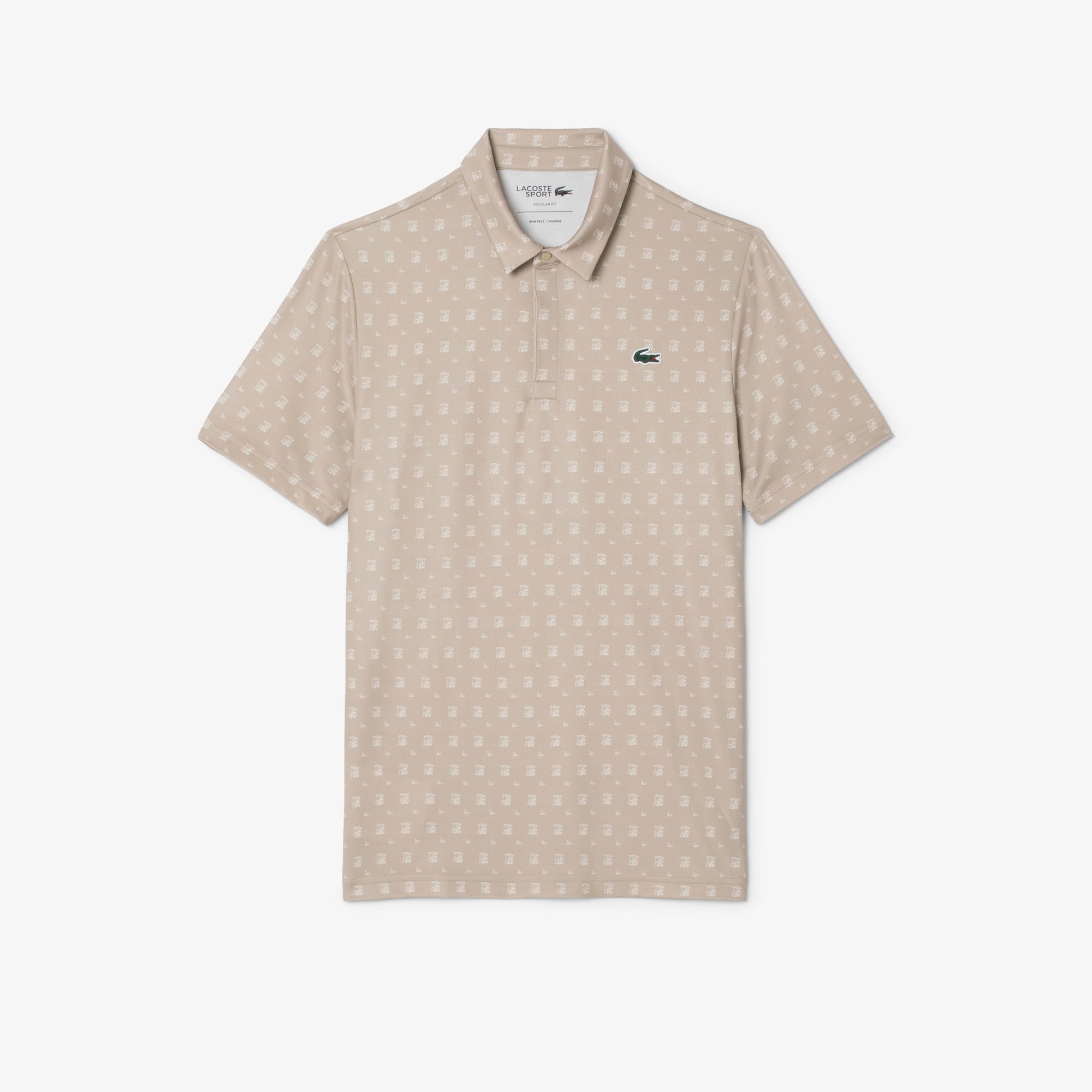 Áo Polo Golf Lacoste Nam Dáng Suông Chống Tia UV