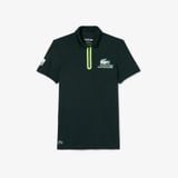 Áo Polo Lacoste Unisex Dáng Suông Ballboy Phiên Bản Rolex Paris Masters