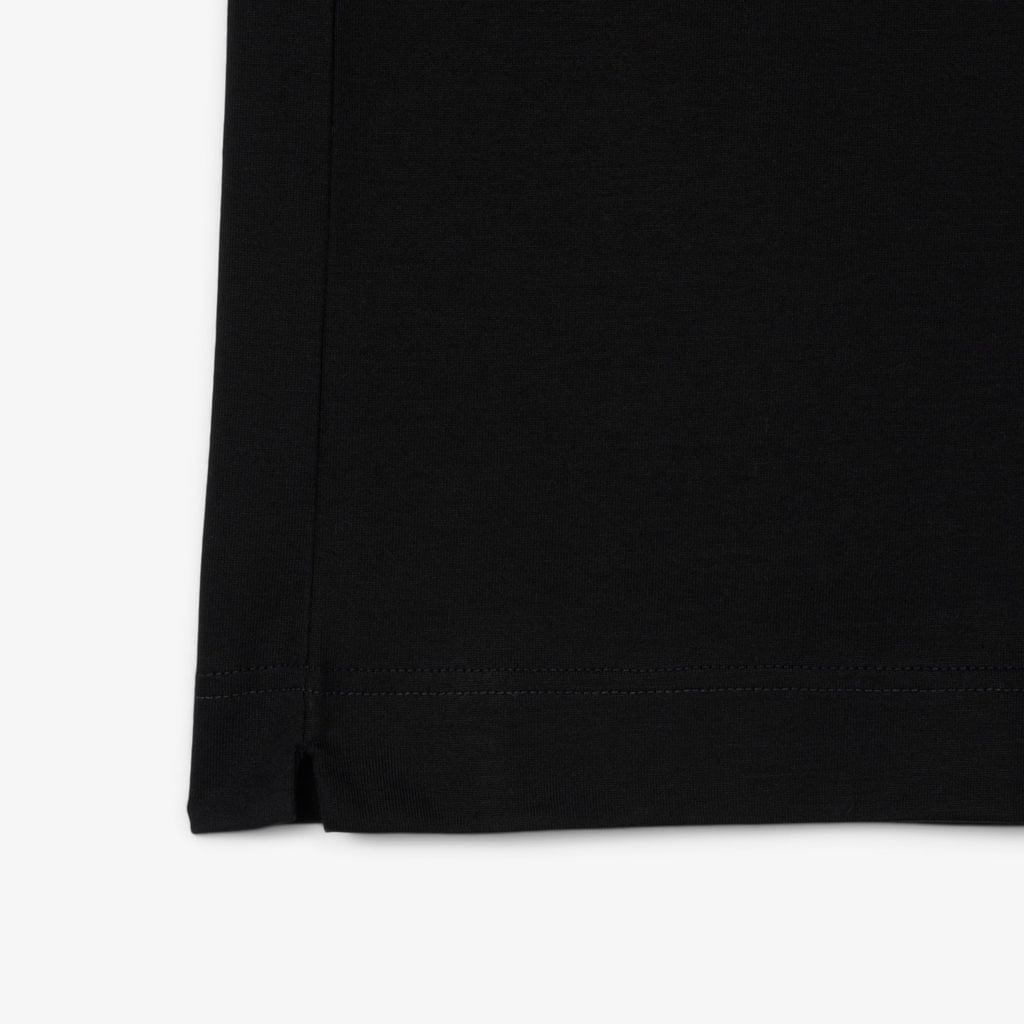 Áo Polo Lacoste Nam Dáng Cổ Điển Cổ Hở Paris Thêu Họa Tiết