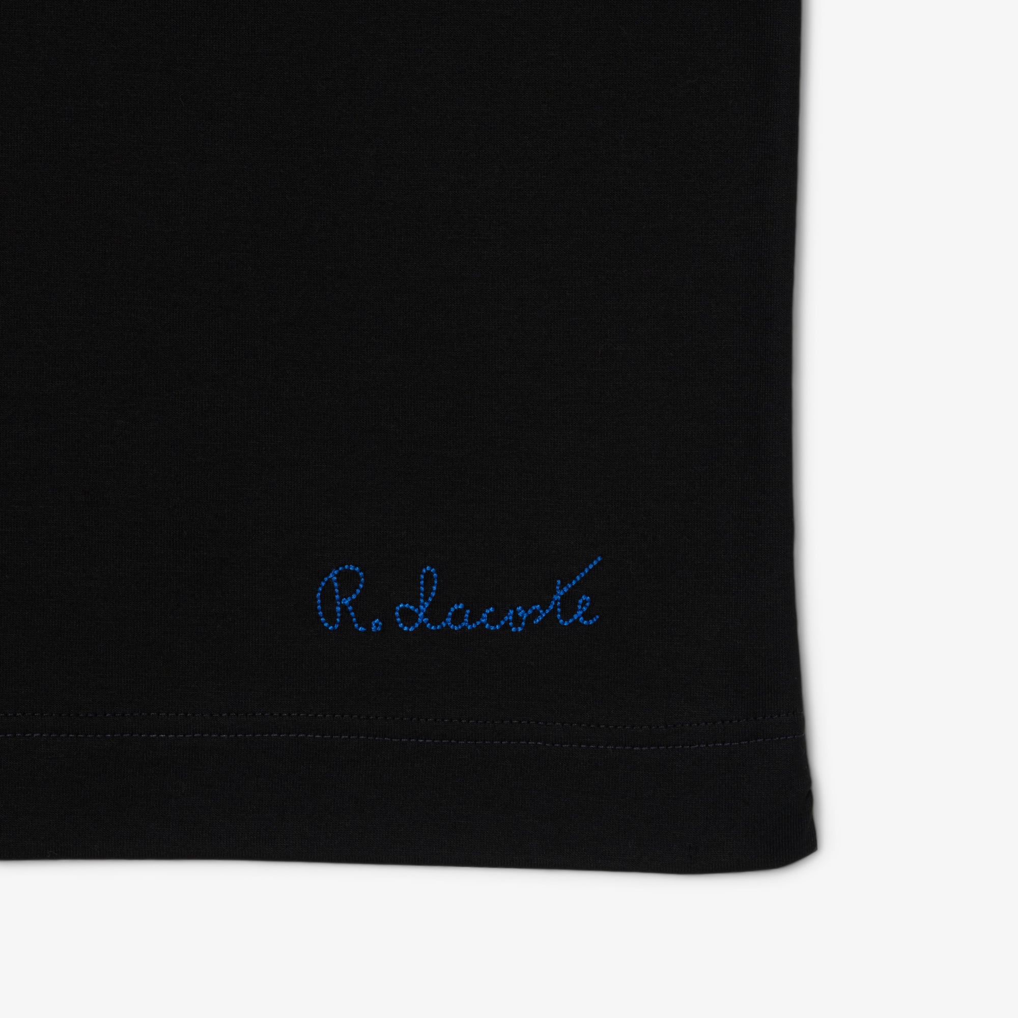 Áo Polo Lacoste Nam Dáng Cổ Điển Cổ Hở Paris Thêu Họa Tiết