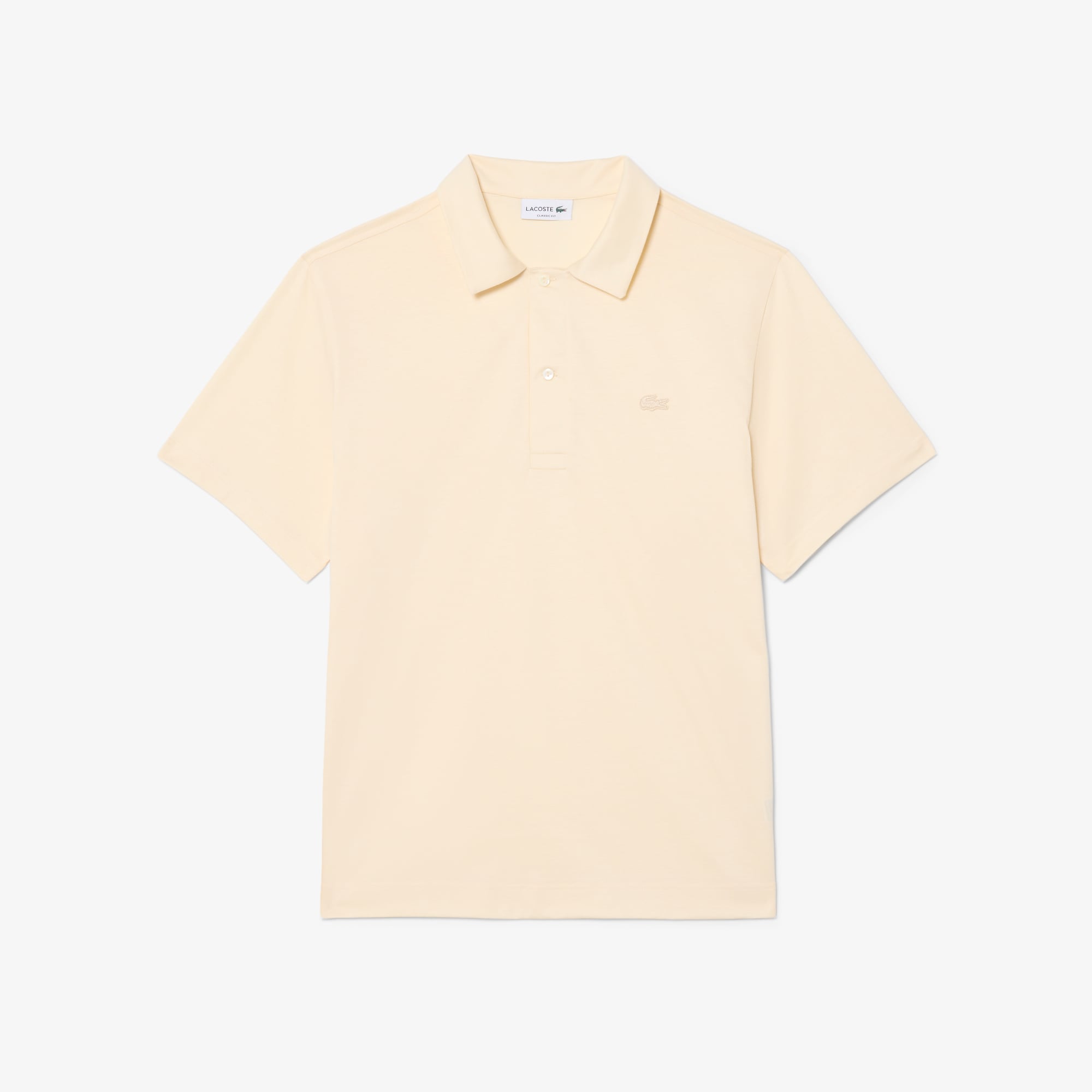 Áo Polo Lacoste Nam Dáng Cổ Điển Cổ Hở Paris Thêu Họa Tiết