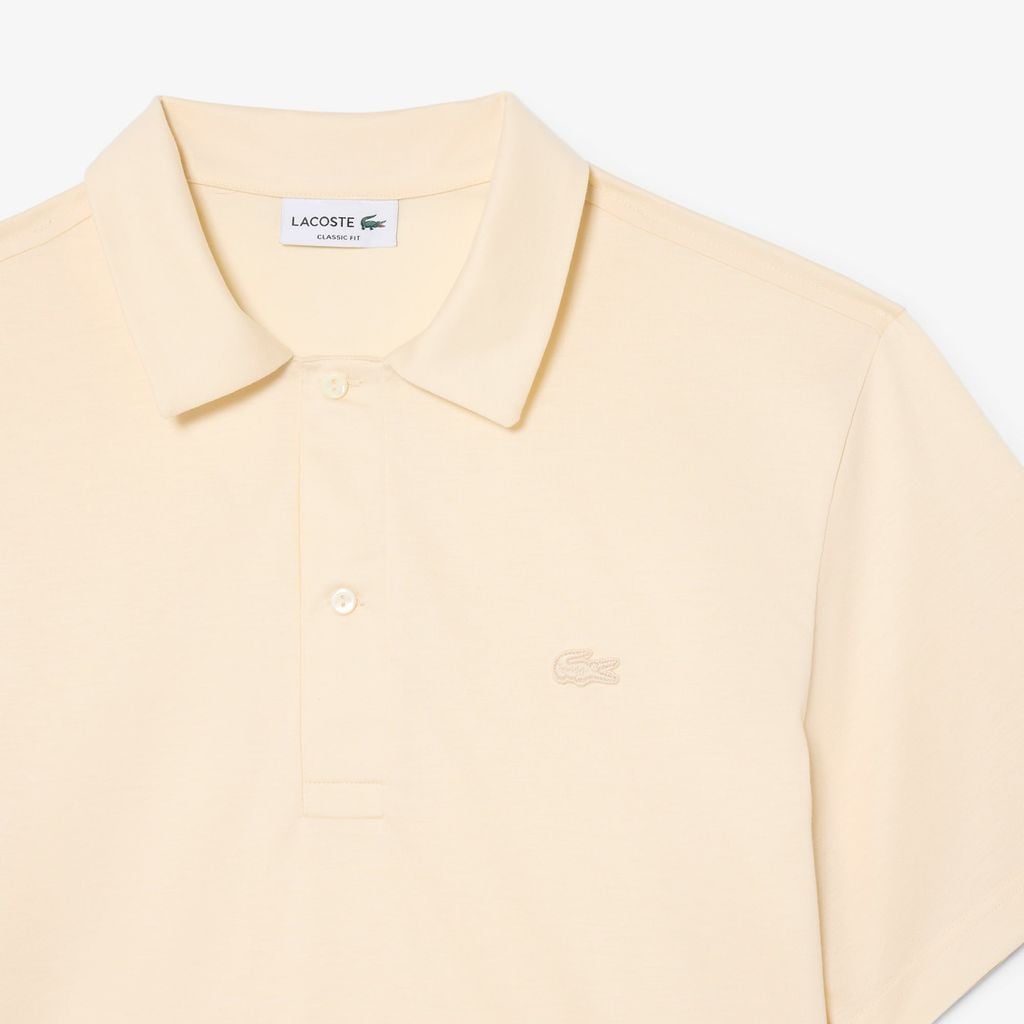 Áo Polo Lacoste Nam Dáng Cổ Điển Cổ Hở Paris Thêu Họa Tiết