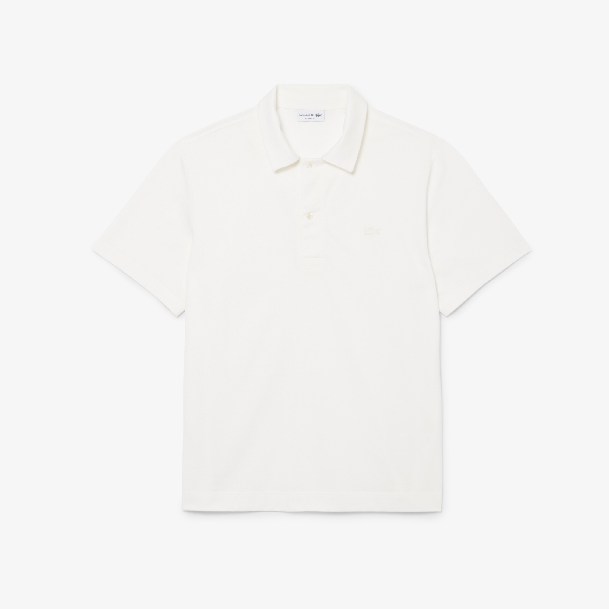 Áo Polo Lacoste Nam Dáng Cổ Điển Cổ Hở Paris Thêu Họa Tiết