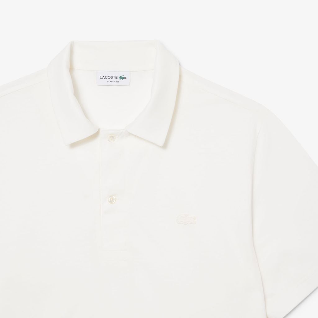 Áo Polo Lacoste Nam Dáng Cổ Điển Cổ Hở Paris Thêu Họa Tiết