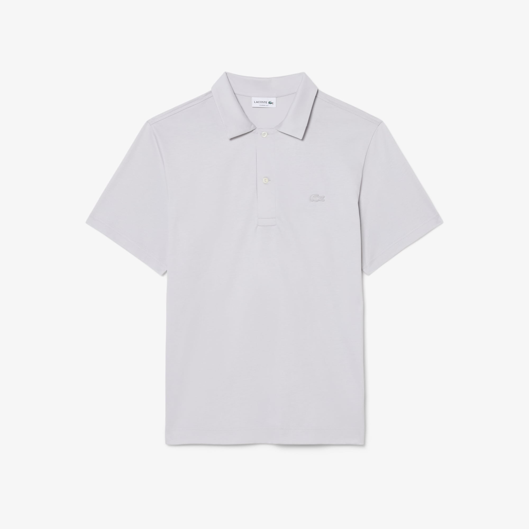 Áo Polo Lacoste Nam Dáng Cổ Điển Cổ Hở Paris Thêu Họa Tiết
