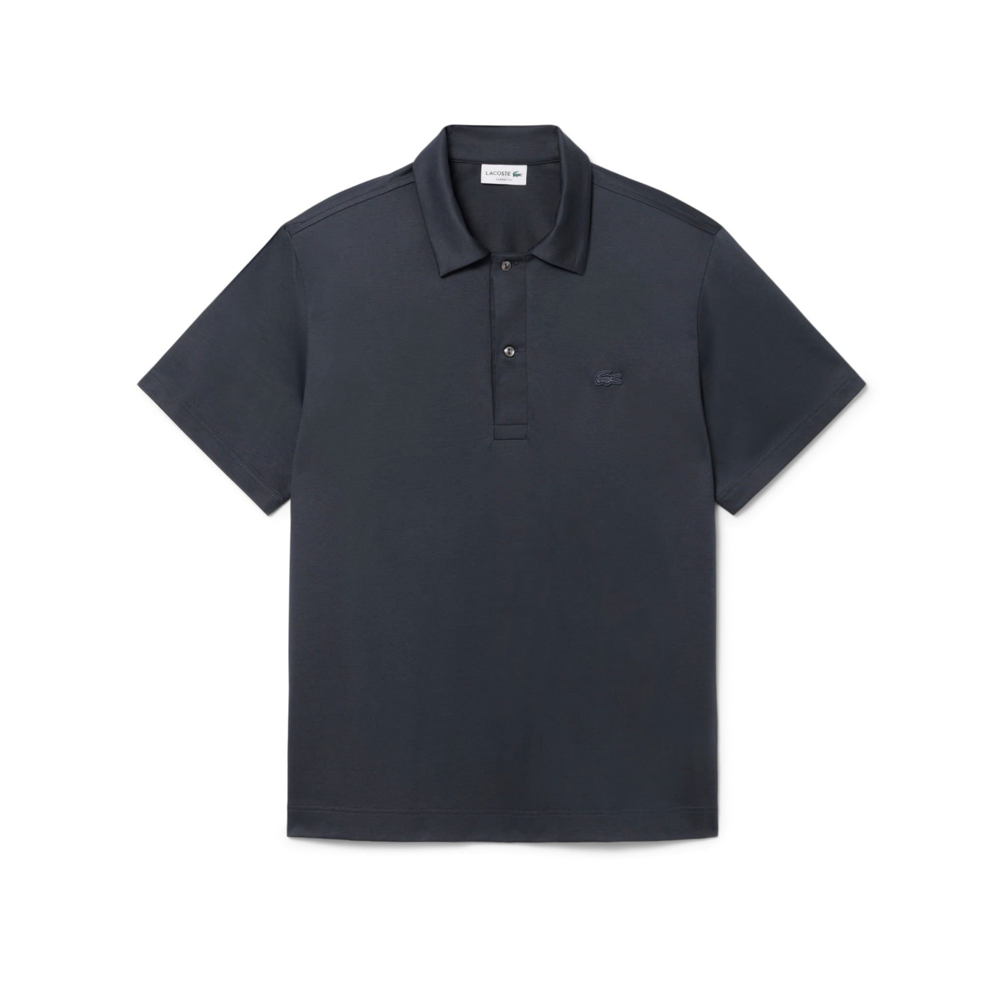 Áo Polo Lacoste Nam Dáng Cổ Điển Cổ Hở Paris Thêu Họa Tiết