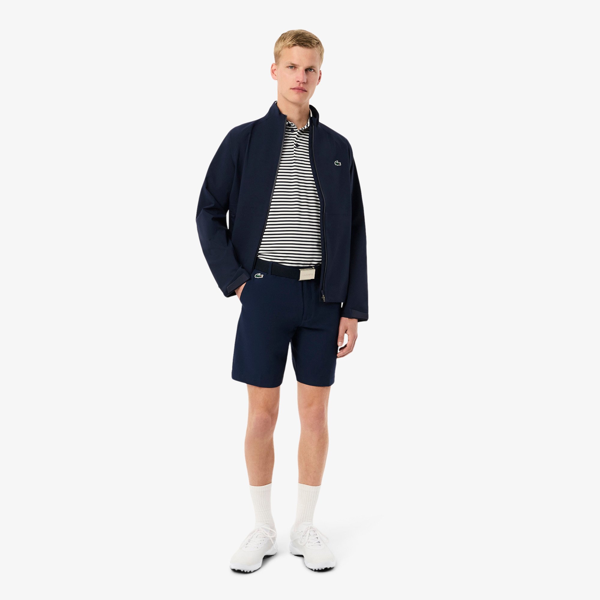 Áo Polo Golf Lacoste Nam Dáng Suông Chống Tia UV