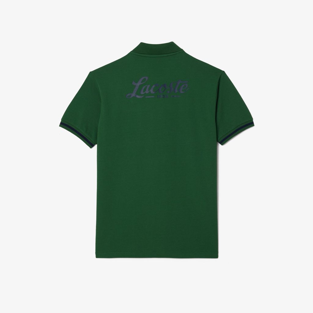 Áo Polo Golf Lacoste Nam Dáng Cổ Điển Chống Tia UV