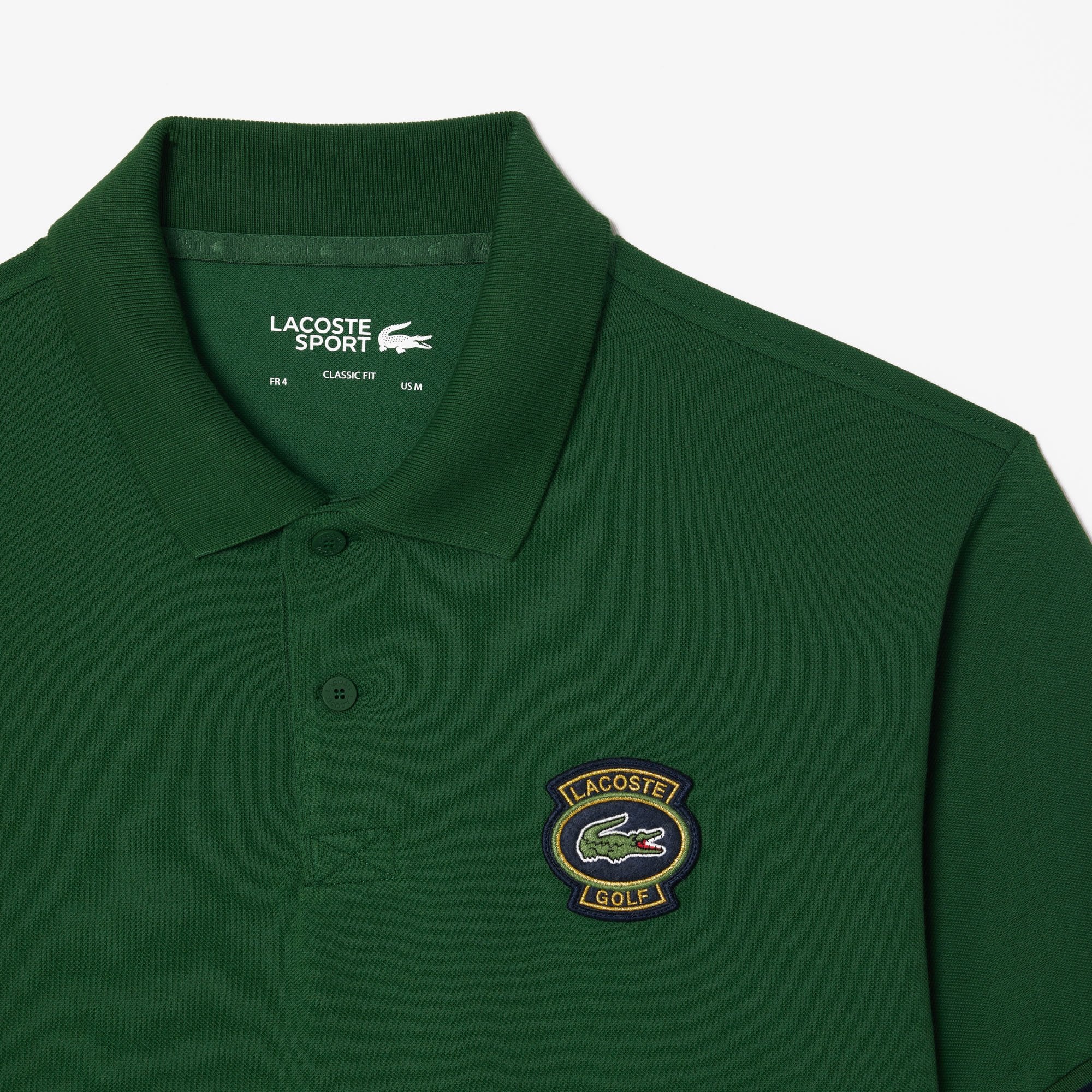 Áo Polo Golf Lacoste Nam Dáng Cổ Điển Chống Tia UV